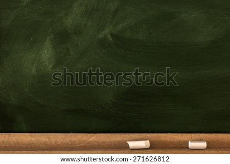 Green Chalkboard./ Green Chalkboard