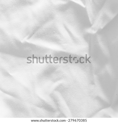 Natural linen background./White Textile.