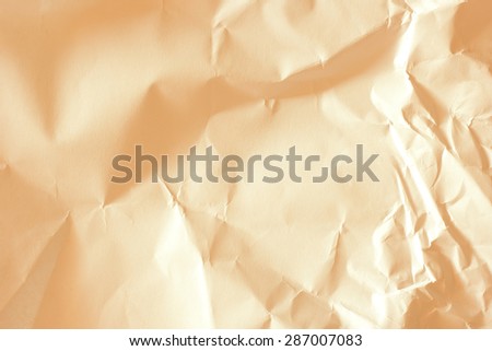 Old Crumpled Paper./ Old Crumpled Paper.