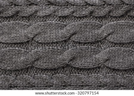 Natural Knitted Wool Background./ Natural Knitted Wool Background