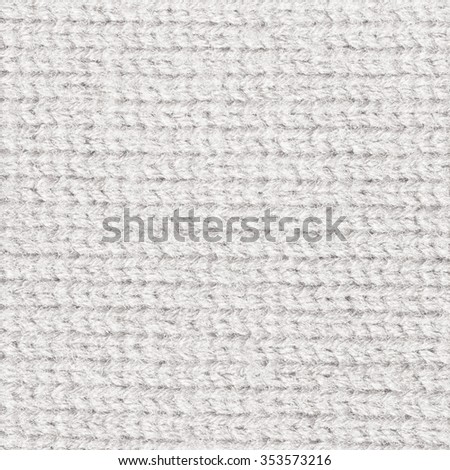 White Knitted Wool Background./White Knitted Wool Background.
