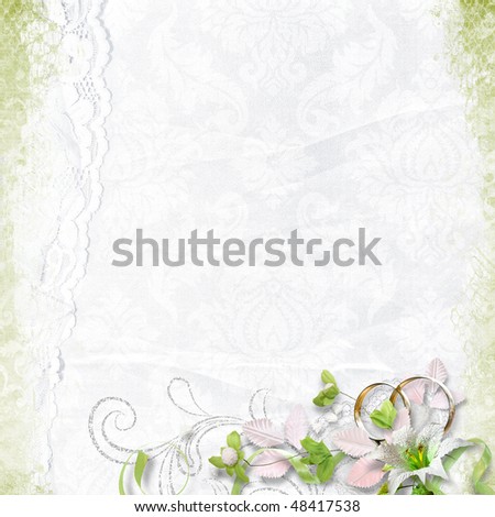stock photo White beautiful wedding background
