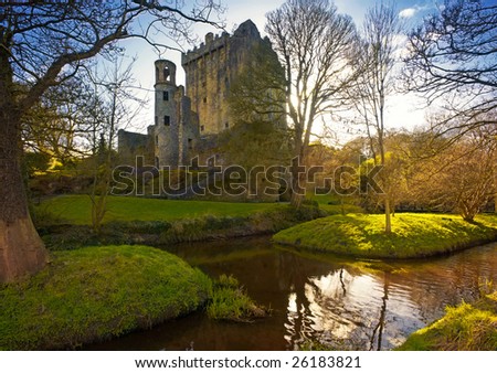 stock photo : Blarney Castle,