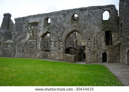 ruins of Bective Abbey, Co.Meath, Ireland, a Cistercian monastery founded in 1147