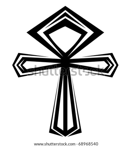 Ankh Tattoo Vector Design