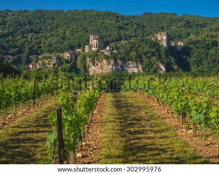 Saint-Cirq-Lapopie is a commune in the Lot department in south-western France. It is a member of the Les Plus Beaux Villages de France