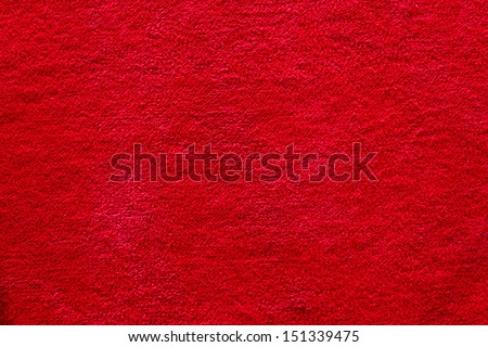 Red Color Carpet Texture