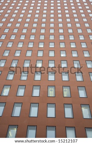 facade of an office building