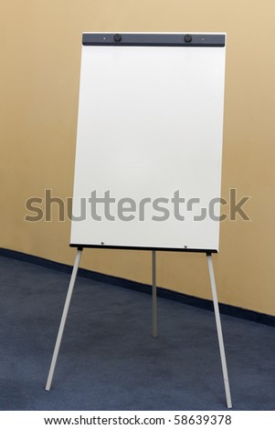 Paperboard for presentations, meetings, conferences.