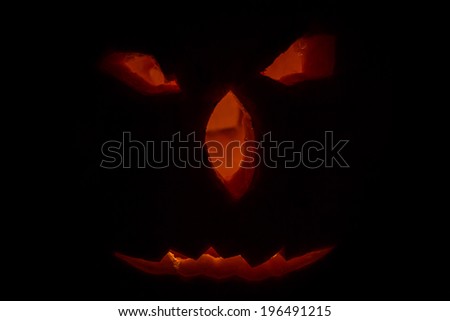 Halloween Devil eye