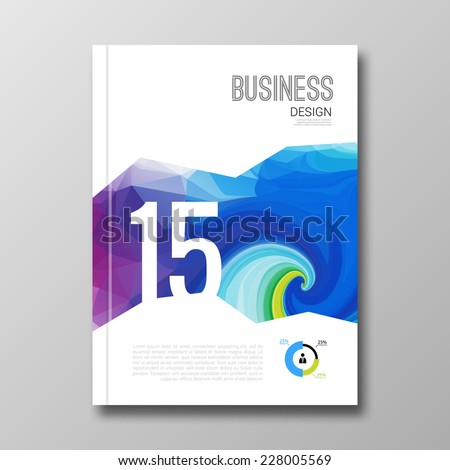 Business design background Cover Magazine geometric shapes info-graphic vector illustration Business design background Cover Magazine geometric shapes info-graphic vector illustration