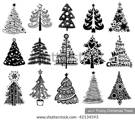 funny christmas pics. of Funny Christmas Trees.