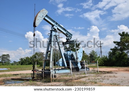 Oil pump oil rig energy industrial machine for petroleum