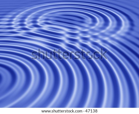 Blue swirl background.