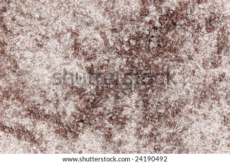 Background texture made from instant coffee and creamer.