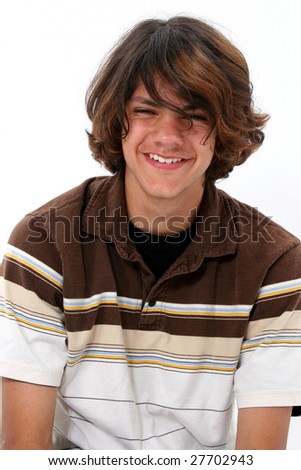 stock photo teen boy
