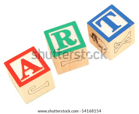 colorful alphabet blocks