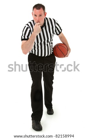 Basketball Referee Clipart