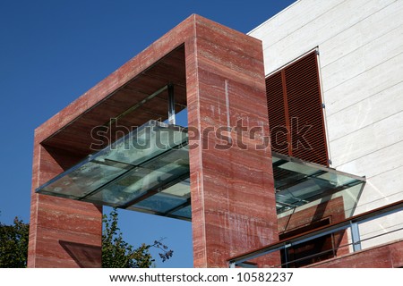 Modern Porch Stock Photo 10582237 : Shutterstock