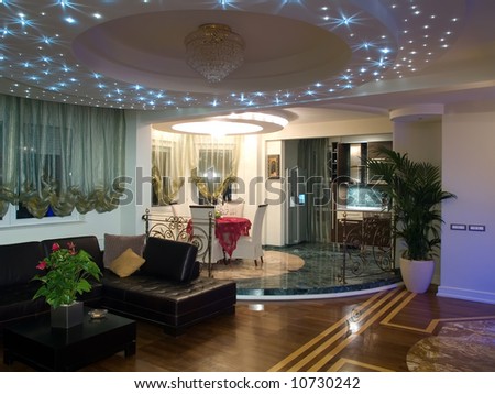 luxury celling lights in living room