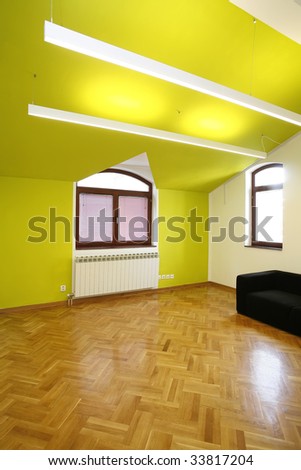 interior of a empty apartment