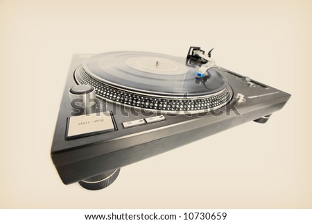 DJ Vinyl Player with backlight