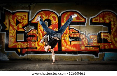 Breakdance Graffiti