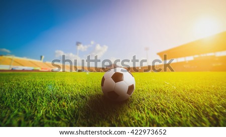 Soccer ball on the grass in soccer stadium , sunset. soccer. soccer. soccer. soccer. soccer. soccer. soccer. soccer. soccer. soccer. soccer. soccer. soccer. soccer. soccer. soccer. soccer. soccer.