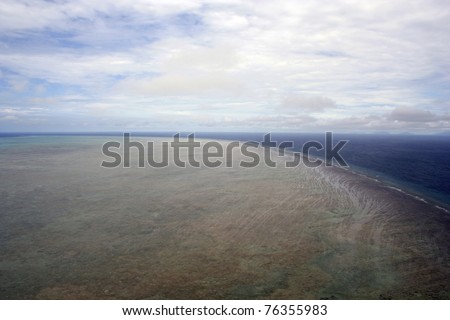 Tropical Batt Reef off the coast of Port Douglas, far north Queensland, Australia