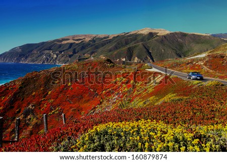 California Coast and California Highway 1