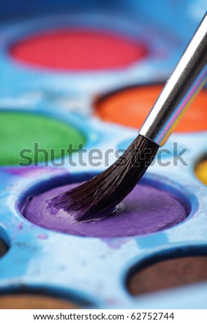 Paintbrush And Palette
