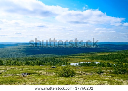 north mountain tundra and lakes