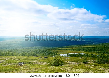 north mountain tundra and lakes