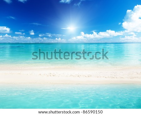 sand of beach and sea