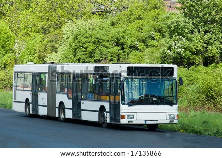 The white city bus