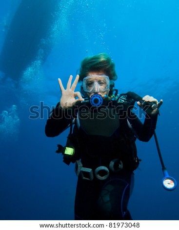 Scuba Diver Women