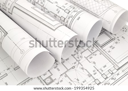 Image of several drawings for the project engineer jobs