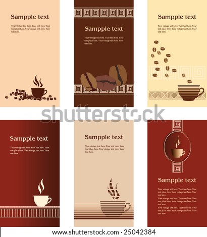 Settingcoffee Shop on Template Designs Of Business Card For Coffee Shop And Restaurant Stock