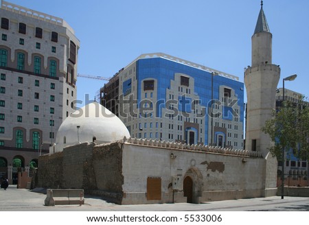 Very old mosque in Saudi Arabia