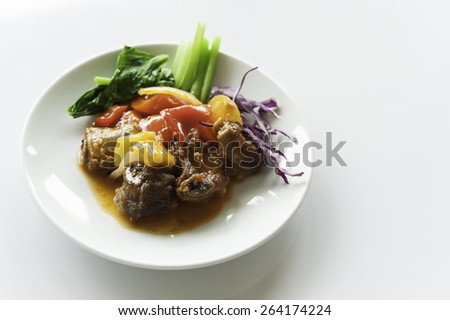 Pork with Pineapple Deep Fried in Sour-Sweet Sauce