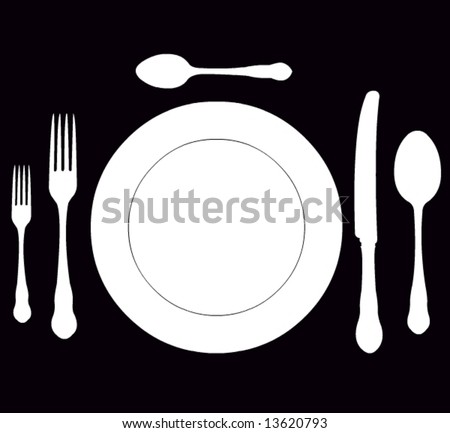dinner plate icon