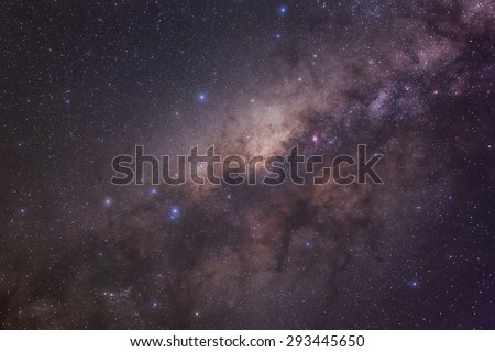 Core of Milky Way.\
Galactic center of the milky way.