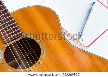 Acoustic guitar sounds great and is a popular instrument.
