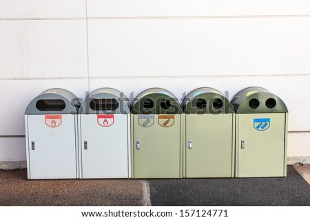 Japan\'s sort bins.