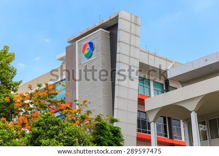 Bangkok, Thailand-June 19: Bangkok broadcasting & tv co.ltd (Ch7) number one TV station thailand in Chatuchak District, Bangkok, Thailand on June 19, 2015