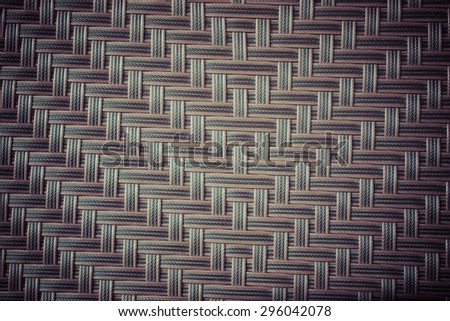 plastic woven wicker pattern, black color background texture, process color
