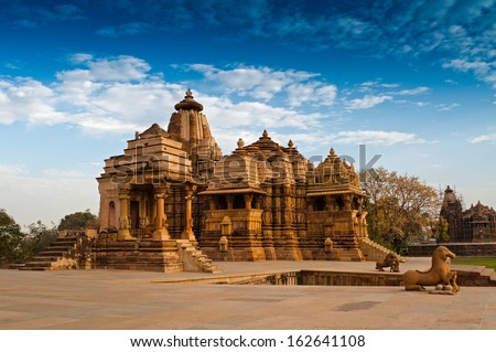 Devi Jagdambi Temple, Dedicated To Parvati, Western Temples Of Khajuraho. It'S An Unesco World Heritage Site - Popular Amongst Tourists All Over The World.