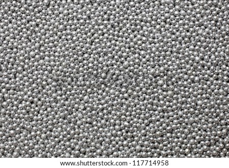 small silver balls pattern, silver balls