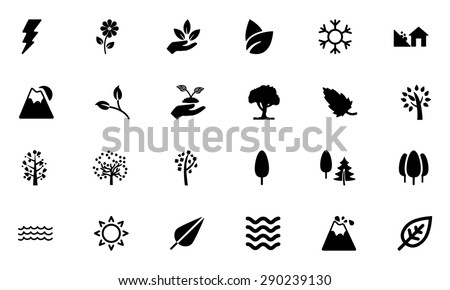Nature Vector Icons 4