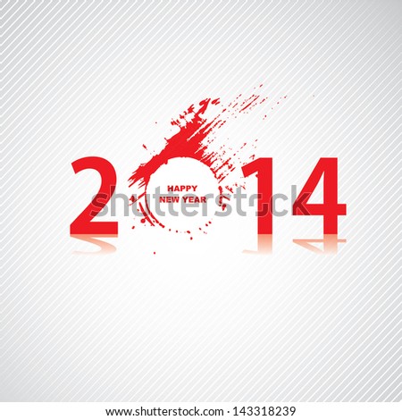 New year 2014 design New year 2014 design